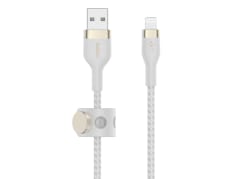 Belkin Boostcharge Pro Flex USB-A - Lightning 3m - Vit