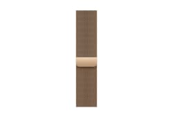 Apple Watch Armband 46mm Guld Milaneseloop - M/L