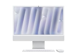 iMac 24-tum M4 8-Core CPU / 8-Core GPU/16GB/1TB/Magic Keyboard Touch ID och Numerisk/Standardglas/Gigabit Ethernet - Silver