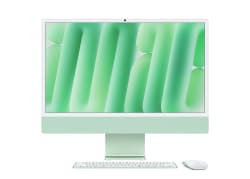 iMac 24-tum M4 8-Core CPU / 8-Core GPU/16GB/512GB/Magic Keyboard Touch ID och Numerisk/Standardglas/Gigabit Ethernet - Grön