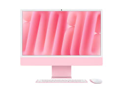 iMac 24-tum M4 8-Core CPU / 8-Core GPU/24GB/256GB/Magic Keyboard Touch ID och Numerisk/Standardglas/No Ethernet - Rosa